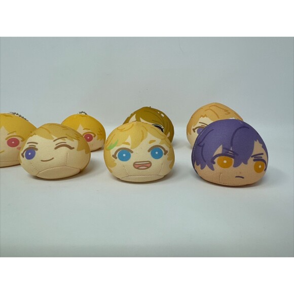 Squishy Keychain LOT OF 7 Anime Ensemble Stars IDOLiSH7 Mascot Ensky Key Ring - Picture 2 of 13